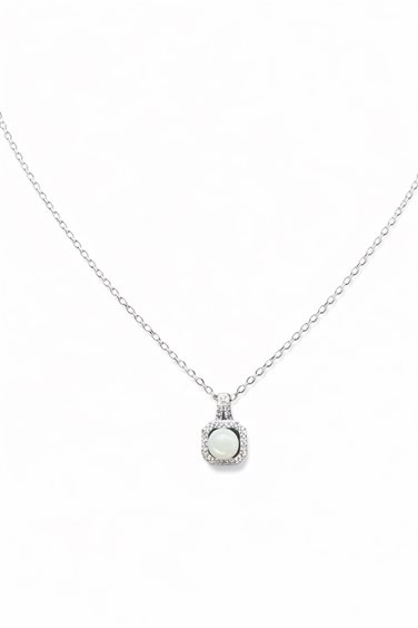 Collana Cianfrone Gioielli Donna in Argento Perla BROC.B 1465 GC - BROC.B 1465 GC